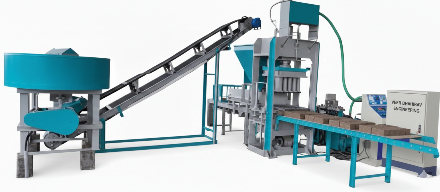 Automatic Flyash Brick Plant